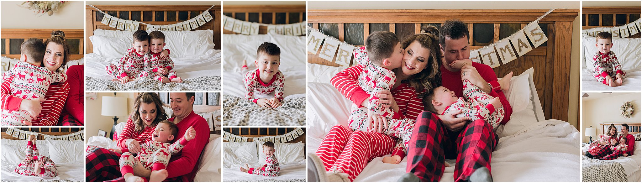 Caitlin Claire Studio Family Christmas Picture
